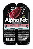 Ламистеры Alphapet Superpremium для кошек с чувствительным пищеварением с уткой и...