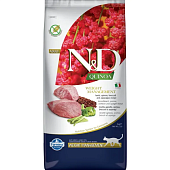Сухой Корм Farmina N&D Quinoa Cat Grain Free Weight Management Lamb беззерновой корм для... Сухой Корм Farmina N&D Quinoa Cat Grain Free Weight Management Lamb беззерновой корм для...