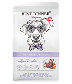 Сухой Корм Best Dinner Medium & Maxi монобелковый для собак средних и крупных пород с... Сухой Корм Best Dinner Medium & Maxi монобелковый для собак средних и крупных пород с...
