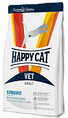 Сухой Корм Happy Cat Vet Struvit для кошек. Ветеринарная диета для растворения струвитных камней