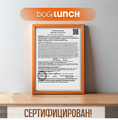 Банки Dog Lunch Здоровое меню для собак с говядиной и тыквой в соусе