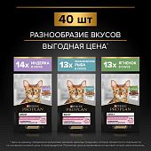 Влажный корм PRO PLAN® Delicate Digestion для кошек для чувствительного пищеварения с индейкой, ягненком, рыбой