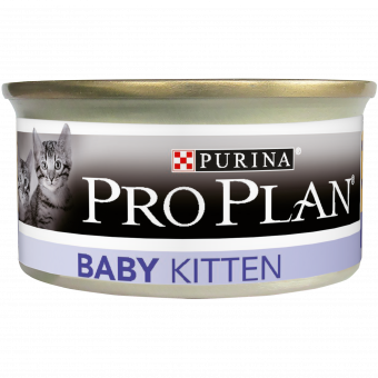 Консервы Pro Plan Baby Kitten для котят мусс из курицы