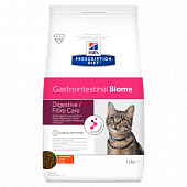 Сухой Корм Hill's Prescription Diet Gastrointestinal Biome c для кошек. Забота о микробиоме кишечника