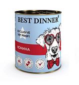 Консервы Best Dinner Vet Profi Exclusive Gastro Intestinal для собак с чувствительным пищеварением из конины 340г