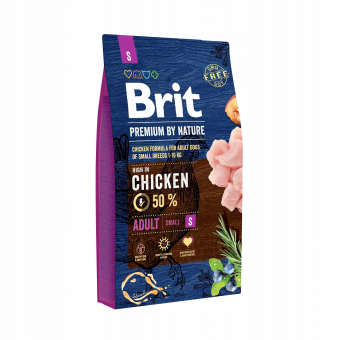 Корм Brit Premium Adult Mini Dog для собак мелких пород с курицей