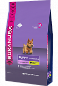 Сухой Корм Eukanuba Puppy Small Breeds для щенков мелких пород с домашней птицей