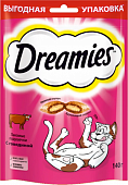 Лакомство Dreamies для кошек с говядиной