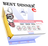 Ламистеры Best Dinner Vet Profi Gastrointestinal Low Fat для собак с чувствит. пищеварением нежный паштет из индейки