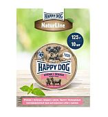 Паштет Happy Dog Natur Line для собак маленьких пород с ягнёнком, печенью, сердцем и рисом