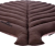 Лежанка Mr.Kranch для собак "Листочек" большая, размер 120х73х6см, коричневая