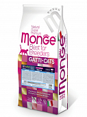 Сухой Корм Monge Cat BWild Anchovies для взрослых кошек с анчоусами