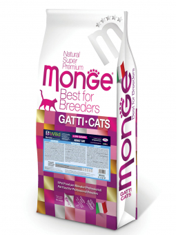 Корм Monge Cat BWild Anchovies для взрослых кошек с анчоусами