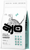 Корм AJO Cat Sterile для активных стерилизованных кошек с высоким содержанием белка