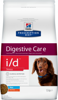 Корм Hill's Prescription Diet I/D для собак мелких пород. Поддержание здоровья ЖКТ+ Стресс