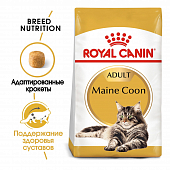 Royal Canin Maine Coon Adult корм сухой сбалансированный для взрослых кошек породы Мэйн Кун