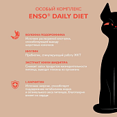 Паучи Enso Daily Diet для взросл кошек для здоровья печени кусочки в соусе с индейкой