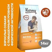 Сухой Корм Karmy Active Medium для собак, подверженных повышенным физическим нагрузкам с индейкой