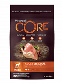 Сухой Корм Wellness Core для взрослых собак средних пород из индейки и курицы