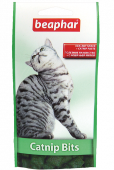 Лакомство Beaphar Catnip Bits с кошачьей мятой для кошек