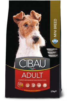 Корм Farmina Cibau Adult Mini для взрослых собак маленьких пород