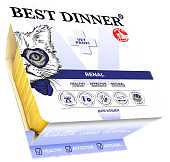 Ламистеры Best Dinner Vet Profi Renal для кошек нежный паштет с ягнёнком