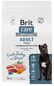 Корм Brit Care Dog Adult Large Chondroprotectors для собак крупных пород с индейкой и...