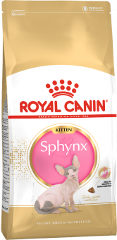 Royal Canin Sphynx Kitten корм сухой сбалансированный для котят породы Сфинкс до 12 месяцев