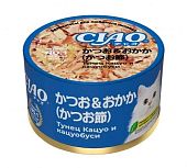 Банки Inaba Chiao Can для кошек с тунцом Кацуо и кацуобуси