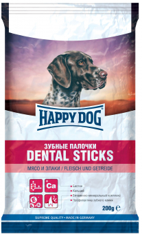 Лакомство Happy Dog "Зубные палочки" для собак