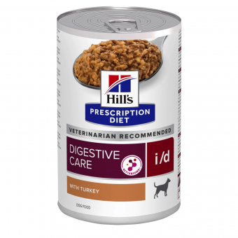 Консервы Hill's Prescription Diet I/D для собак с индейкой. Поддержание здоровья ЖКТ