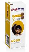 Таблетки от блох и клещей Бравекто 112,5 мг. для собак 2-4,5 кг (2 таб/уп)