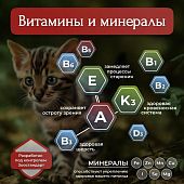 Банки BioMenu kitten для котят мясной паштет с говядиной 95% мясо