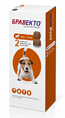 Таблетки от блох и клещей Бравекто 250 мг. для собак 4,5-10 кг (2 таб/уп)