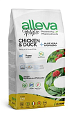Корм Alleva Holistic Puppy Chicken & Duck Medium для щенков средних пород с курицей,...