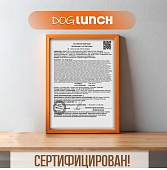 Банки Dog Lunch Здоровое меню для собак с индейкой и цукини в соусе