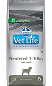 Сухой Корм Farmina Vet Life Neutered для кастрированных и стерилизованных собак весом до 10 кг