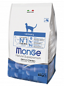 Сухой Корм Monge Cat Urinary для профилактики мочекаменной болезни у кошек с курицей и рисом