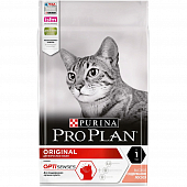 Сухой корм PRO PLAN® для взрослых кошек, с высоким содержанием лосося, Пакет