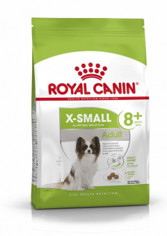 Корм Royal Canin X-Small Adult 8+ для стареющих собак малых пород старше 8 лет
