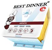 Ламистеры Best Dinner Vet Profi Hepatic для собак для поддержания печени при хронической печеночной недостаточности