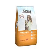 Сухой Корм Karmy Hair & Skin для кошек, поддерживающий здоровье кожи и шерсти с лососем