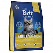 Сухой Корм Brit Premium Cat Adult Salmon для кошек с лососем